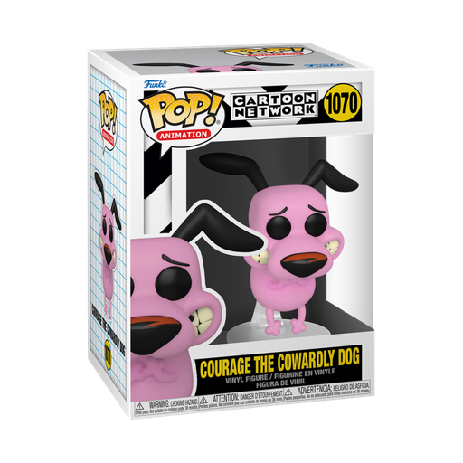 [57788] Funko Animation 1070 Courage the Cowardly Dog Cartoon Network