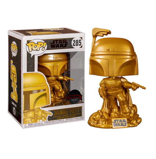 [43019] Funko Star Wars 0285 Jango Fett Gold Special Edition