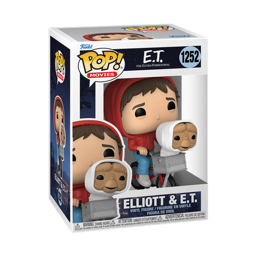 [50768] Funko Movies 1252 Elliot with ET in Bike Basket ET 40th