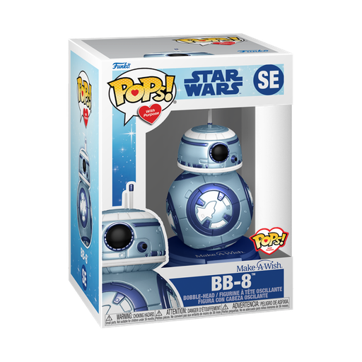 [63672] Funko Star Wars SE BB-8 Metallic Make-A-Wish 2022