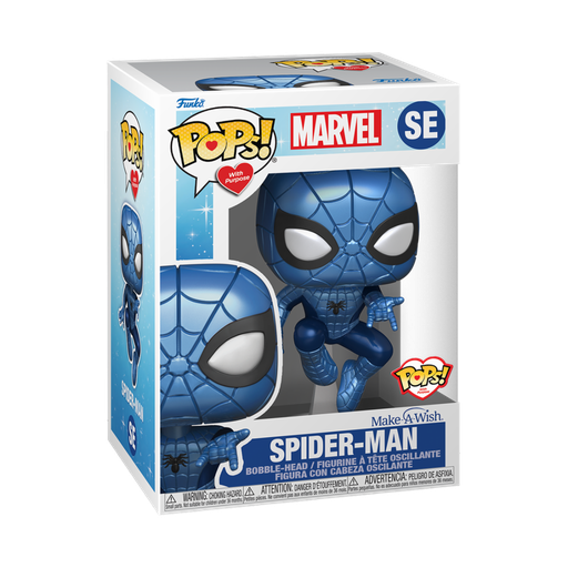 [63675] Funko Marvel SE Spider-Man Metallic Make a Wish 2022