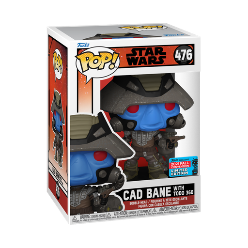 [55912] Funko Star Wars 0476 Cad Bane with Todo 360 2021 Fall Convention Limited Edition