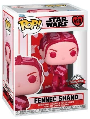 [60123] Funko Star Wars 0499 Fennec Shand Special Edition Valentines The Mandalorian