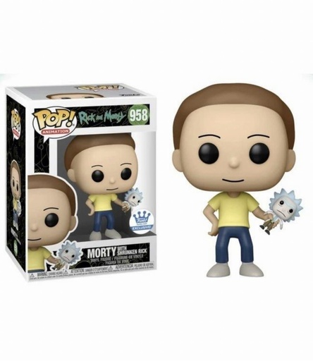 [55874] Funko Animation 0958 Morty with Shrunken Rick R&M Rick and Morty Funko Limited Edition