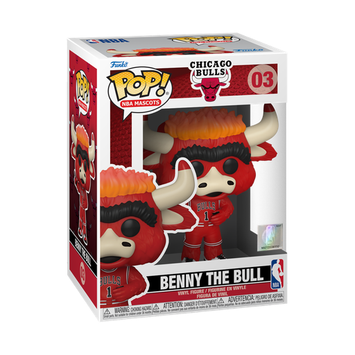 [52162] Funko NBA Mascots 03 Benny The Bull Chicago Bulls