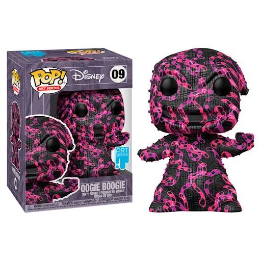 [49302] Funko Art Series 009 Disney Oogie Boogie + Hard Stack Protector The Nightmare Before Christmas Disney