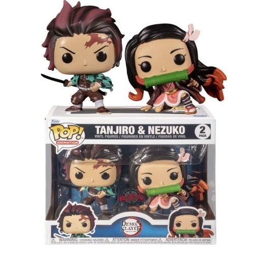 [62710] Funko Animation 2-pack Demon Slayer Tanjiro & Nezuko