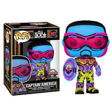 [62755] Funko Marvel 0987 Captain America Special Edition Blacklight