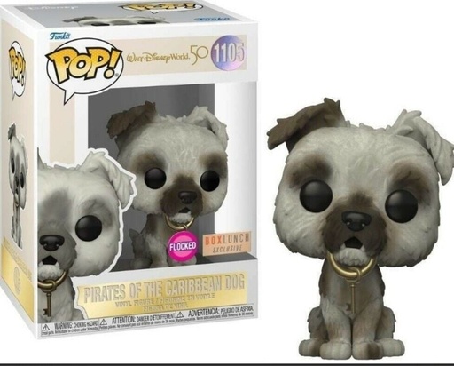 [60666] Funko Disney 1105 Pirates of the Caribbean Dog Flocked Special Edition