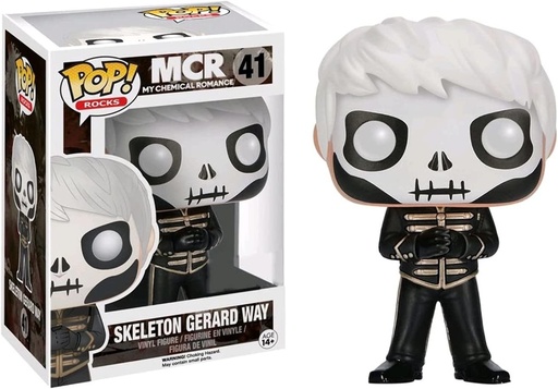 [56137] Funko Rocks 041 Skeleton Gerard Way Special Edition MCR My Chemical Romance