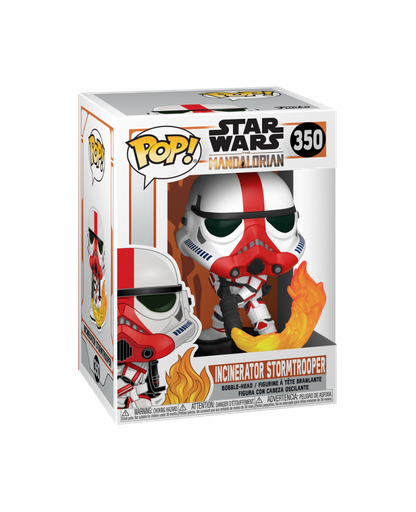 [45542] Funko Star Wars 0350 Incinerator Stormtrooper The Mandalorian