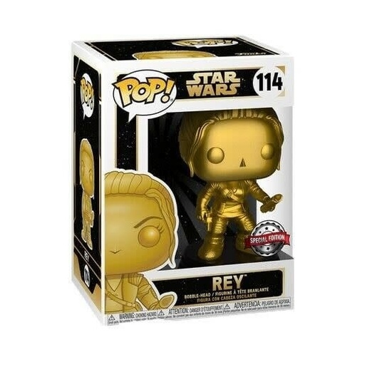 [43021] Funko Star Wars 0114 Rey Special Gold Edition
