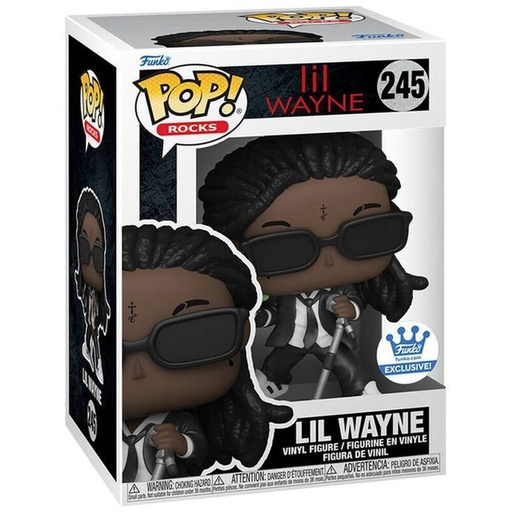 [57235] Funko Rocks 245 LIL Wayne with Lollipop Funko Exclusive