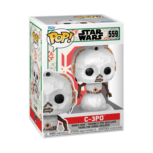 [64335] Funko Star Wars 0559 C-3PO Holiday Snowman