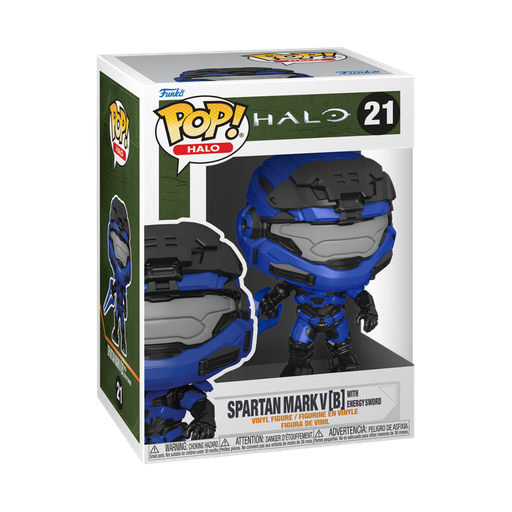 [59336] Funko Halo 21 Spartan Mark V B with Energy Sword Games
