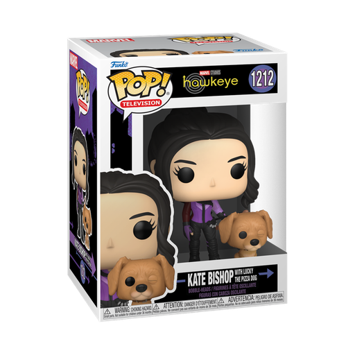 [59481] Funko Marvel 1212 Kat Bishop with Lucky the Pizza Dog Hawkeye