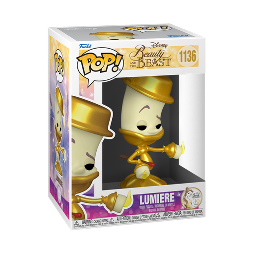 [57586] Funko Disney 1136 LumiÃ¨re Beauty and the Beast 30 Years