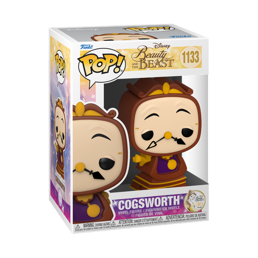 [57582] Funko Disney 1133 Cogsworth Beauty and the Beast