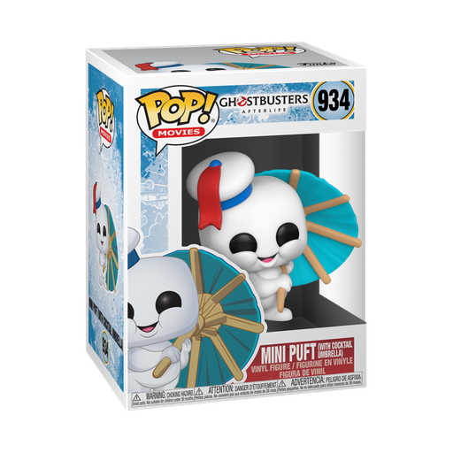 [48490] Funko Movies 0934 Mini Puft with Cocktail Umbrella Ghostbusters Afterlife