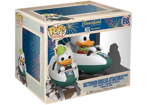 [50377] Funko Disney 0088 Matterhorn Bobsleds Attraction and Donald Duck Disneyland 65th Anniversary Rides