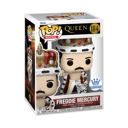 [66370] Funko Rocks 184 Freddie Mercury Queen Funko Special Edition Diamond Collection
