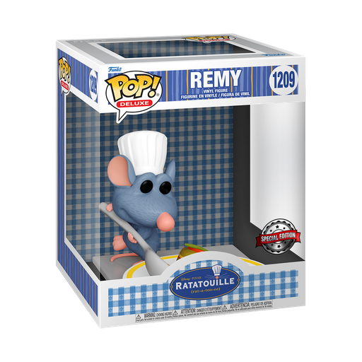 [64989] Funko Disney 1209 Remy with Ratatouille Deluxe Special Edition Ratatouille