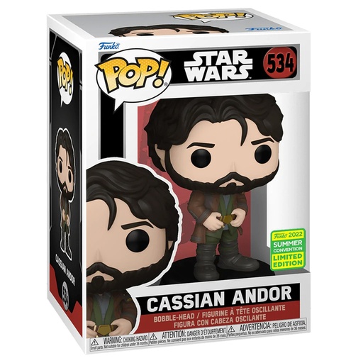 [65333] Funko Star Wars 0534 Cassian Andor 2022 Summer Convention Limited Edition