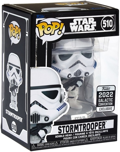 [64124] Funko Star Wars 0510 Stormtrooper 2022 Galactic Convention Exclusive