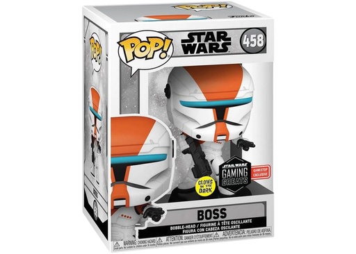 [56097] Funko Star Wars 0458 Boss Glow in the Dark GITD Special Edition Gaming Greats