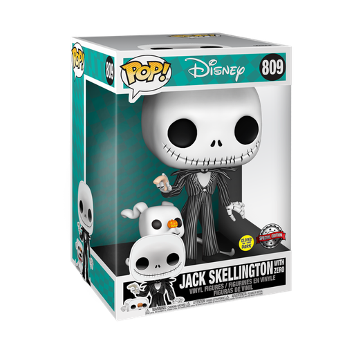 [51774] Funko Disney 0809 Jack Skellington Glows in the Dark GITD Special Edition The Nightmare Before Christmas