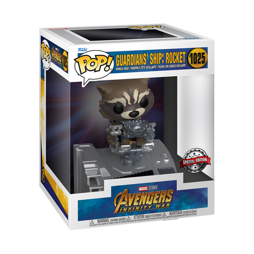 [63211] Funko Marvel 1025 Guardians' Ship Rocket Special Edition Avengers Infinity War
