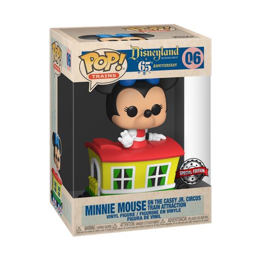[50949] Funko Disney 0006 Minnie Mouse on the Casey JR. Circus Train Attraction Special Edition Disney Disneyland Resort 65th Anniversary