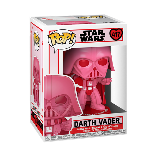 [54406] Funko Star Wars 0417 Darth Vader With Heart Valentines