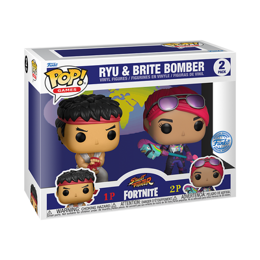 [61189] Funko Games 2pack Ryu & Brite Bomber Fortnite
