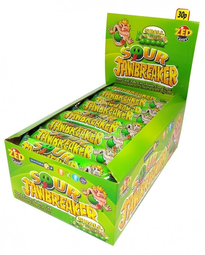 Candy Zed Jawbreakers Sour 5-strip