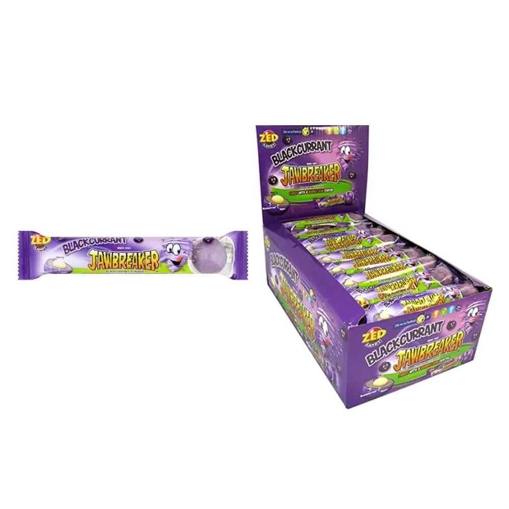 Candy Zed Jawbreakers Blackcurrant 5-strip