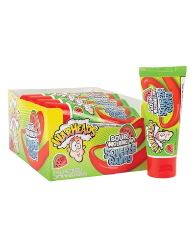 Candy Warheads Squeeze Sour Watermelon 64gr