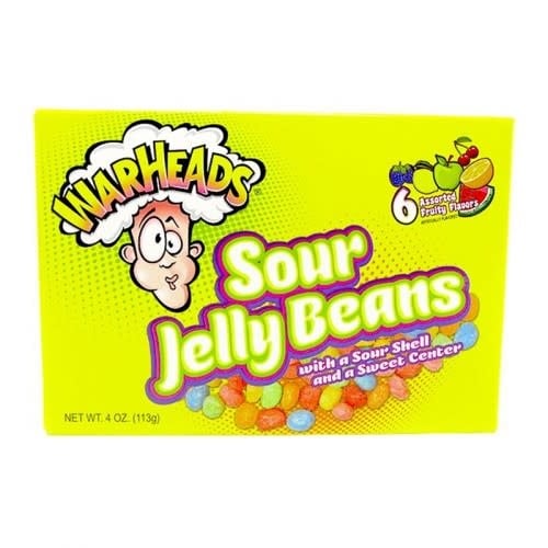 Candy Warheads Sour Jelly Beans 113gr
