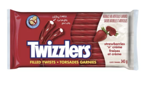 Candy Twizzlers Strawberries & CrÃ¨me 343gr