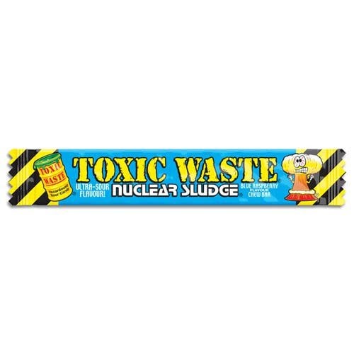 Candy Toxic Waste Blue Raspberry Chew Bar 20gr