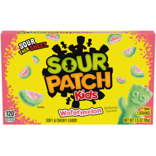 Candy Sour Patch Kids Watermelon Theatre 99gr