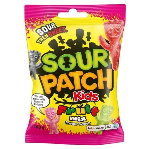 Candy Sour Patch Kids Fruit Mix Pouch 140gr