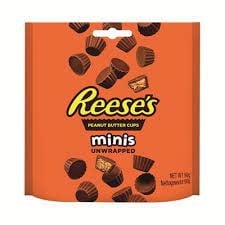 Chocolate Reese's Mini's Unwrapped 96gr