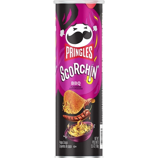 Chips Pringles Scorchin BBQ 158gr