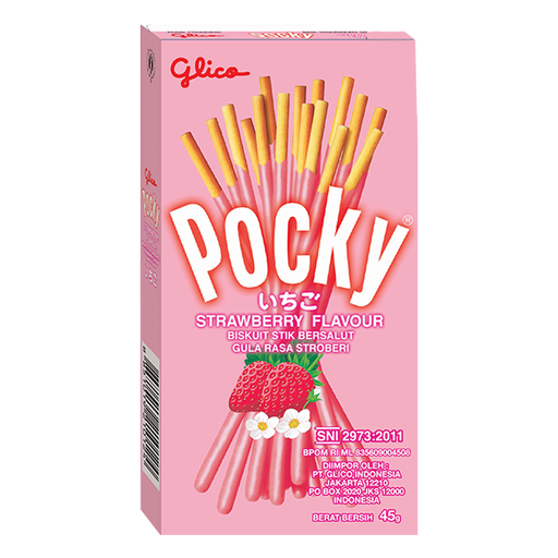 Cookies Pocky Strawberry 45gr