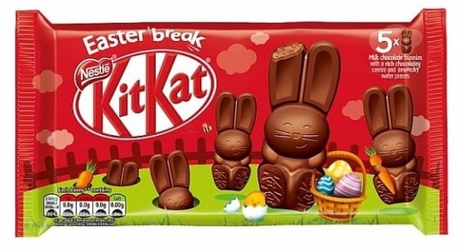 Chocolate Nestle Kit Kat Bunny 5p 145gr