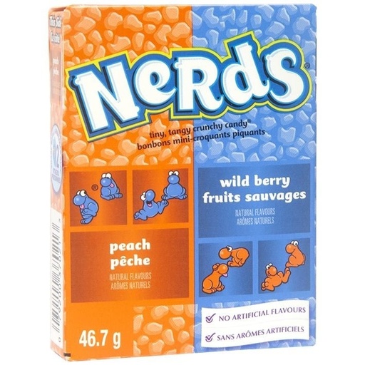 Candy Nerds Peach Wildberry Small 46.7gr