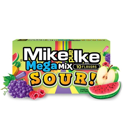 Candy Mike and Ike Mega Mix Sour! 141gr