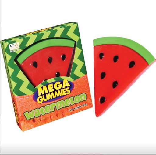 Candy Mega Gummies Watermelon 600gr