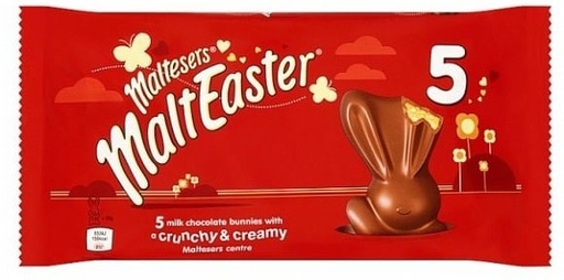 Chocolate Malteser Malteaster Bunny 5pk 145gr